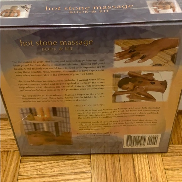 Hot stone massage Kit and Book - Picture 2 of 4